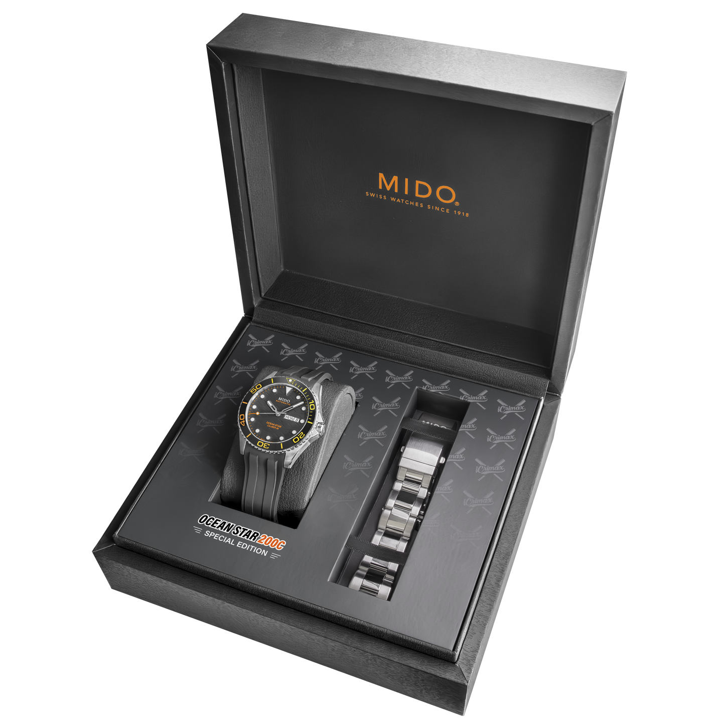 OCEAN STAR 200C SPECIAL EDITION - iCrimax x MIDO - SCHWARZ