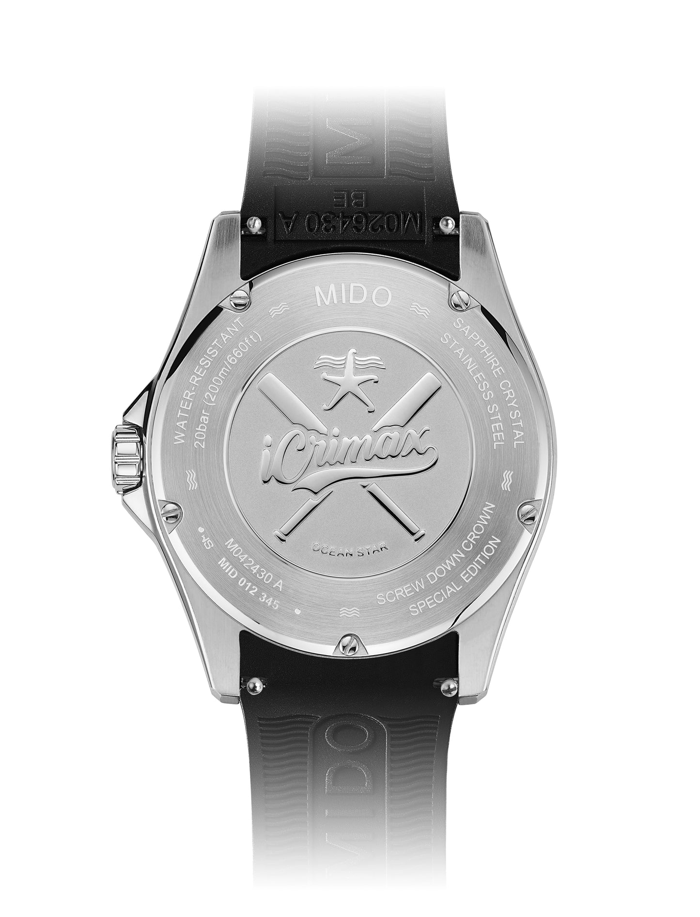 OCEAN STAR 200C SPECIAL EDITION - iCrimax x MIDO - SCHWARZ